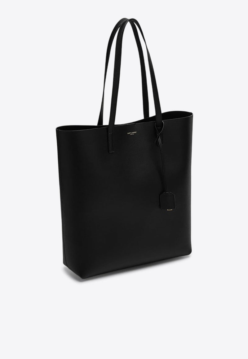 East/West Calf Leather Tote Bag