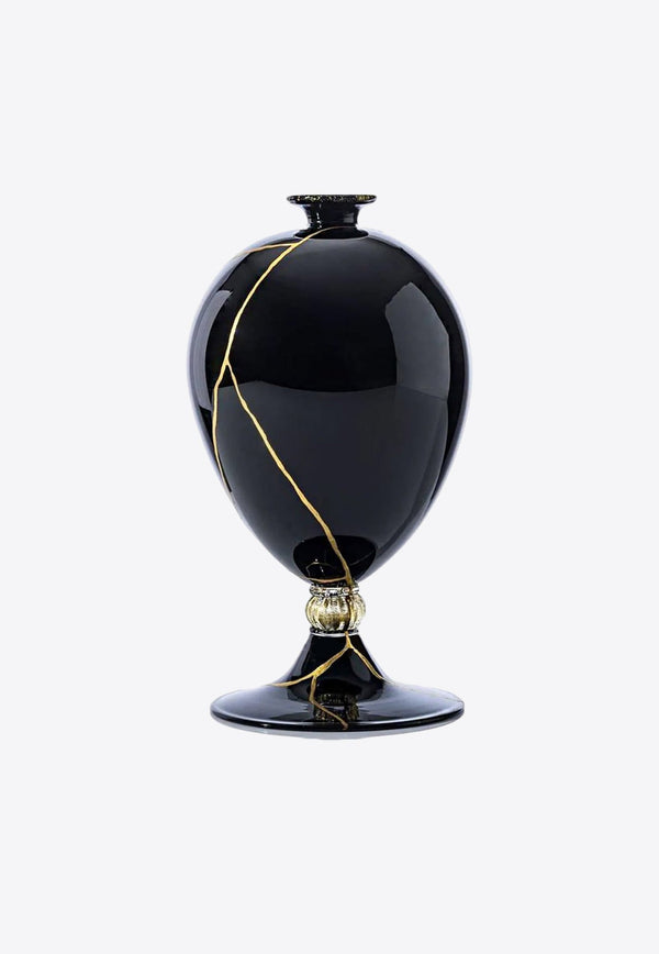 Veronese Kintsugi Vase with Gold Detail