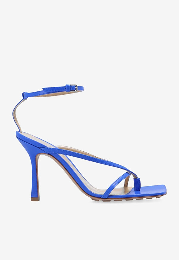 Stretch 90 Square-Toe Strappy Sandals