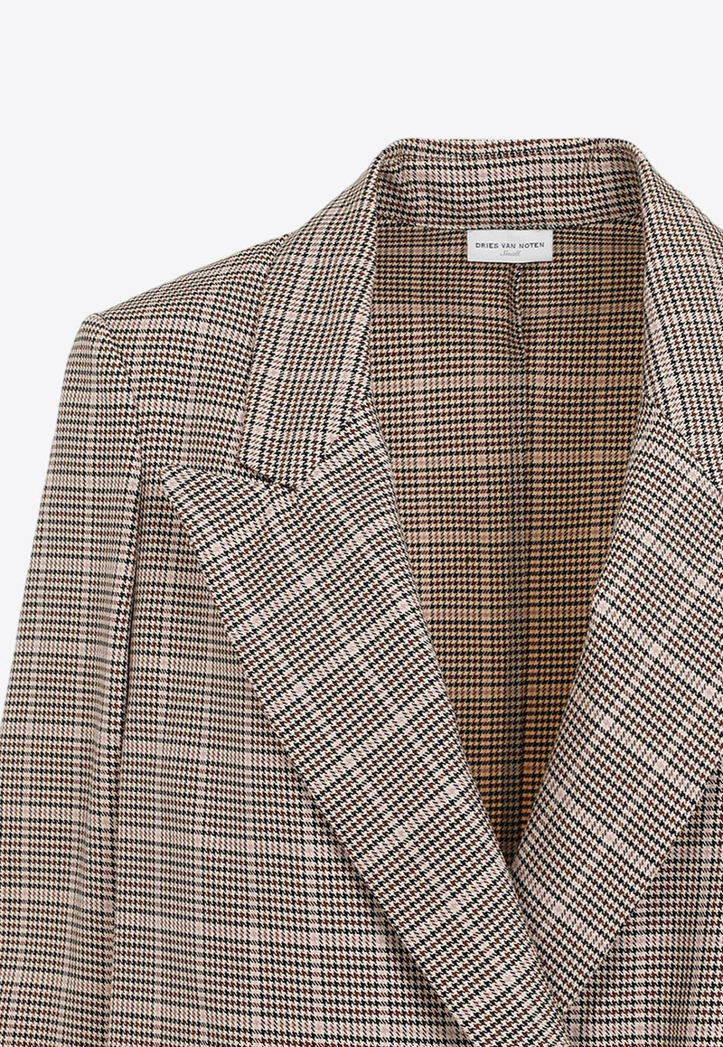 Caplana Houndstooth Blazer