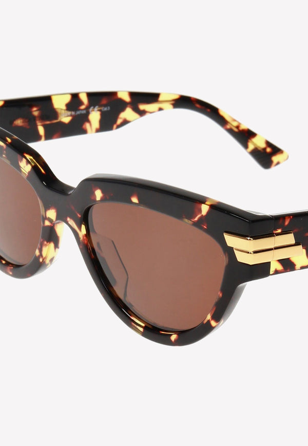 Cat-Eye Tortoiseshell Sunglasses