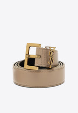 Cassandre Smooth Leather Belt