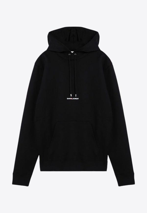 Rive Gauche Logo Hooded Sweatshirt