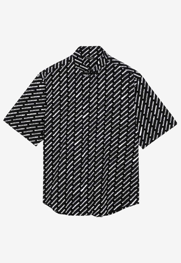 All-Over Logo Print Shirt