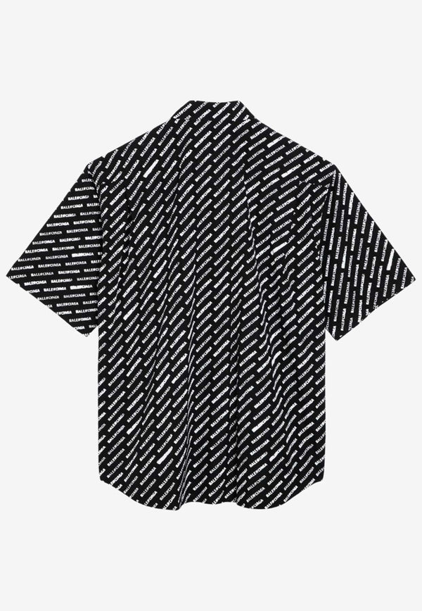 All-Over Logo Print Shirt