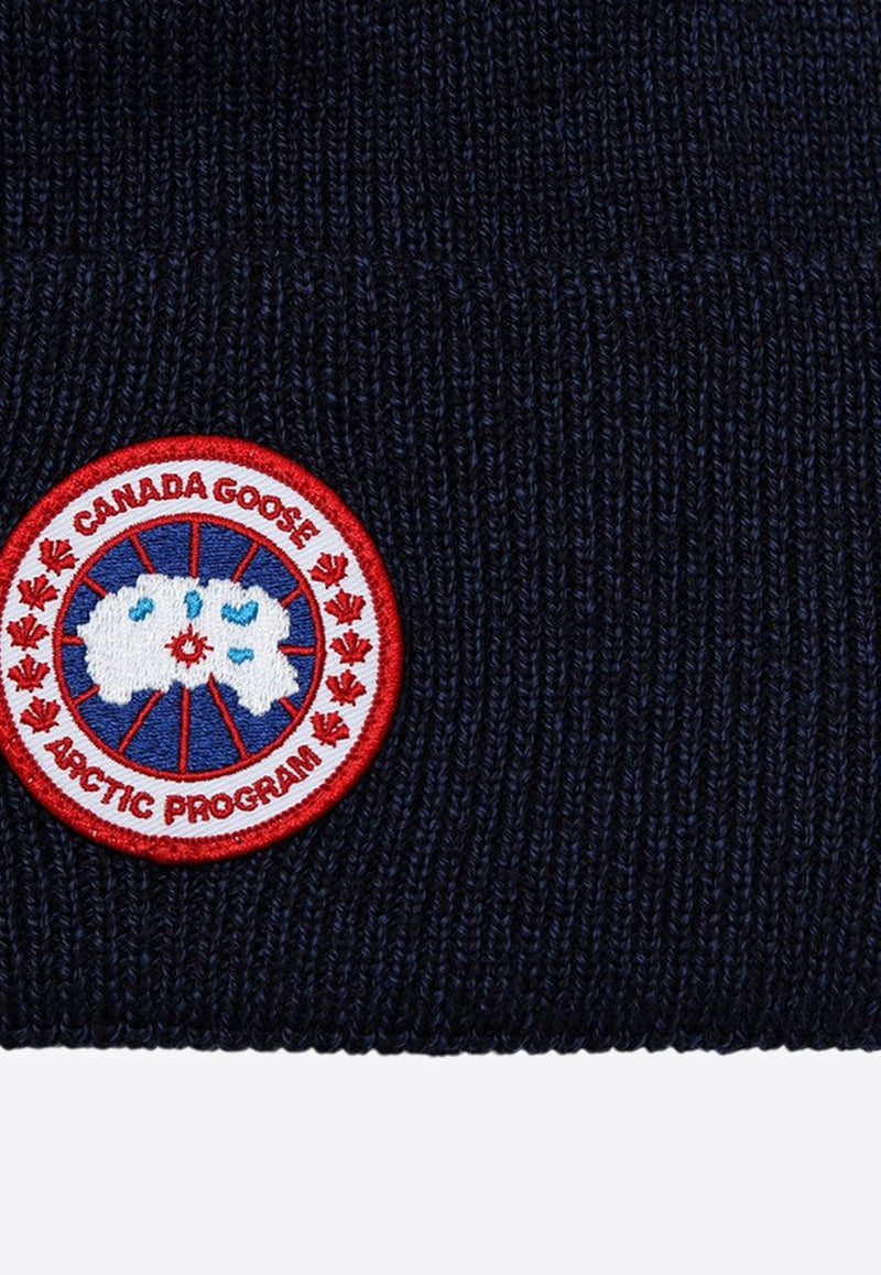 Logo Patch Wool Beanie