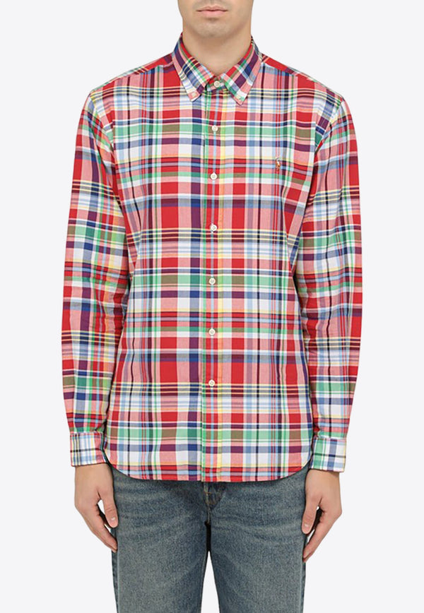 Check Pattern Oxford Shirt