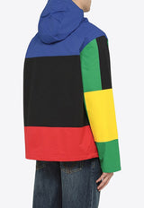 Colorblocked Zip-Up Jacket