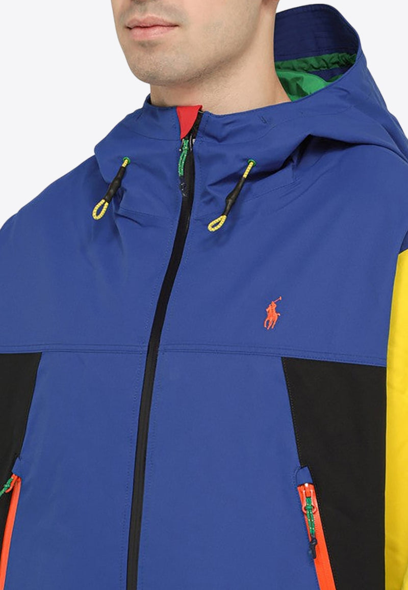 Colorblocked Zip-Up Jacket