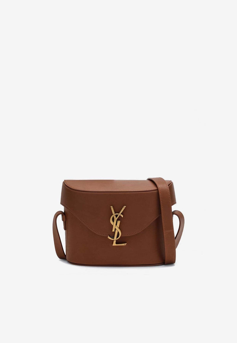 June Box Leather Crossbody Bag