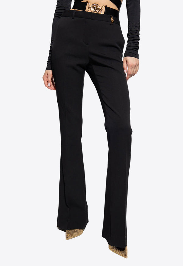 Straight-Leg Tailored Pants