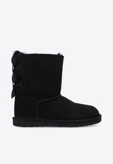 Girls Bailey Bow II Suede Snow Boots