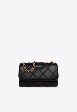 Mini Fleming Quilted Leather Crossbody Bag