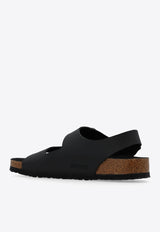 Milano Slingback Flat Leather Sandals