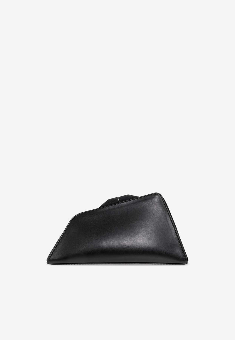 8.30PM Oversized Leather Clutch