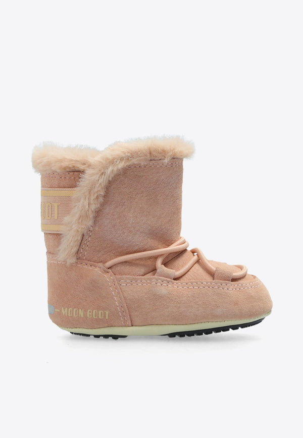 Girls Crib Suede Ankle Boots