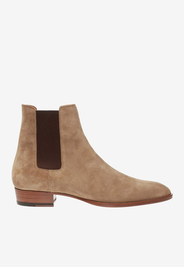 Wyatt Suede Chelsea Boots