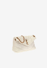 Small Puffer Nappa Leather Shoulder Bag