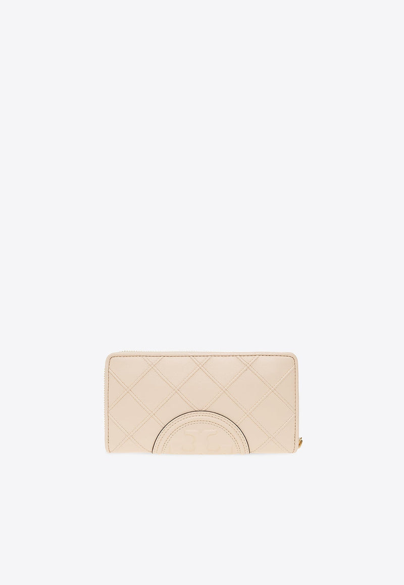 Fleming Quilted Leather Zip-Around Wallet