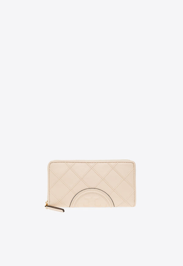 Fleming Quilted Leather Zip-Around Wallet