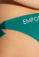 Logo Print Bikini Bottom