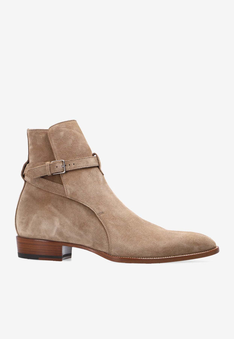 Wyatt Jodhpur Suede Boots