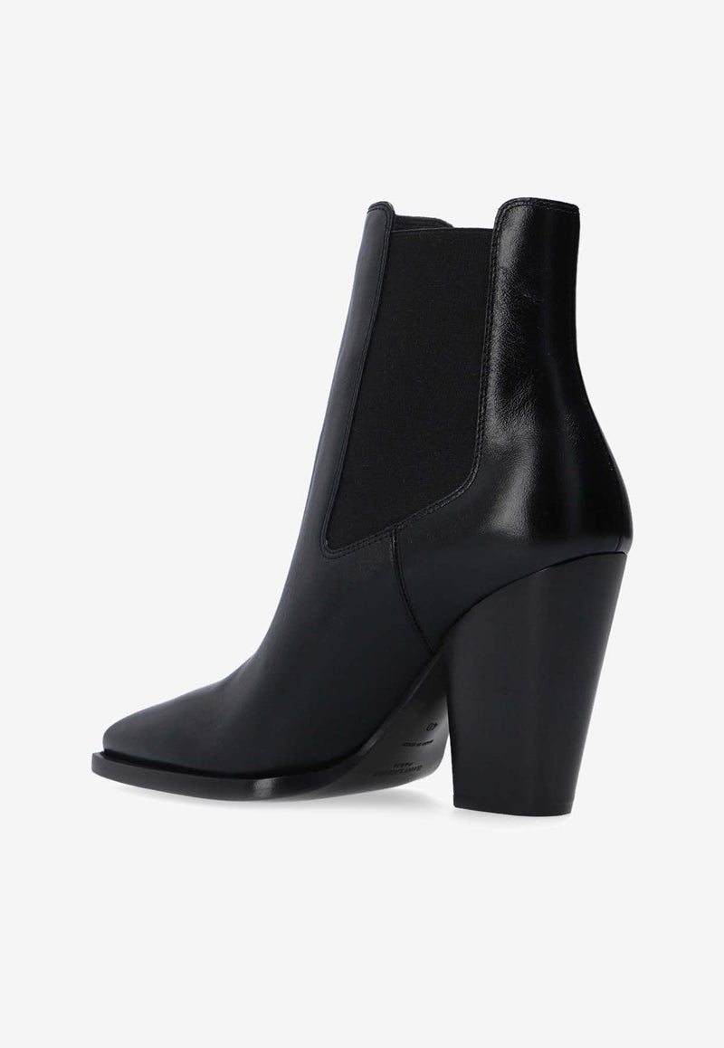 Theo 95 Leather Ankle Boots