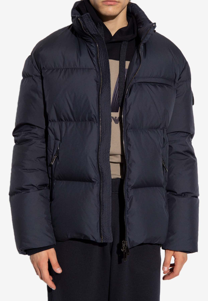Zip-Up Padded Down Jacket