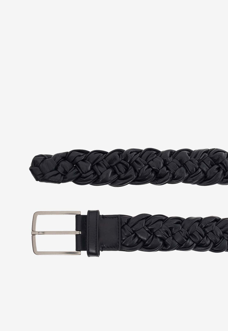Foulard Intreccio Leather Belt