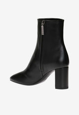 Lou 70 Ankle Boots in Smooth Leather