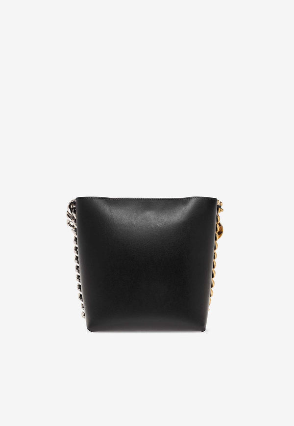 Frayme Bucket Bag in Faux Leather