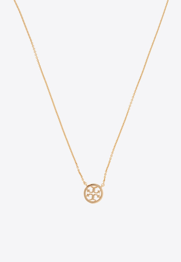 Miller Paved Logo Delicate Necklace