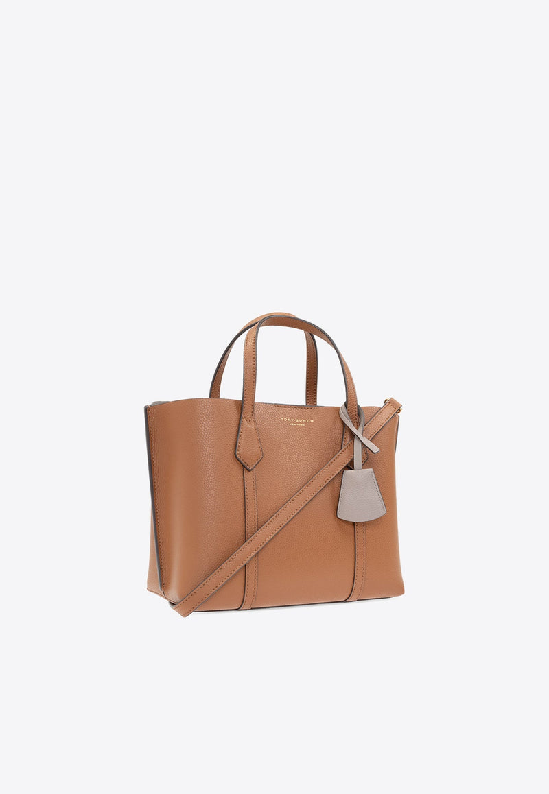 Small Perry Leather Tote Bag