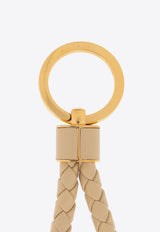 Intreccio Leather Key Ring