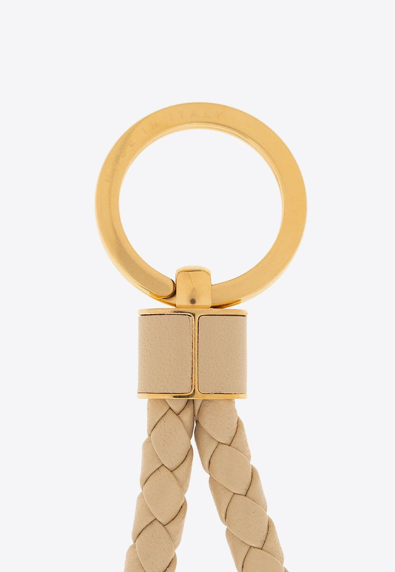 Intreccio Leather Key Ring