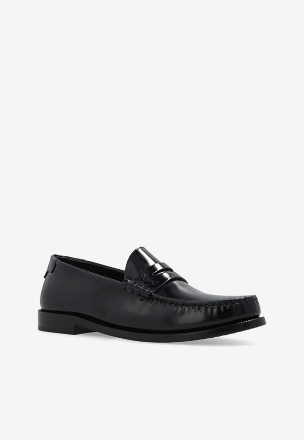 Monogram Penny Loafers in Calf Leather