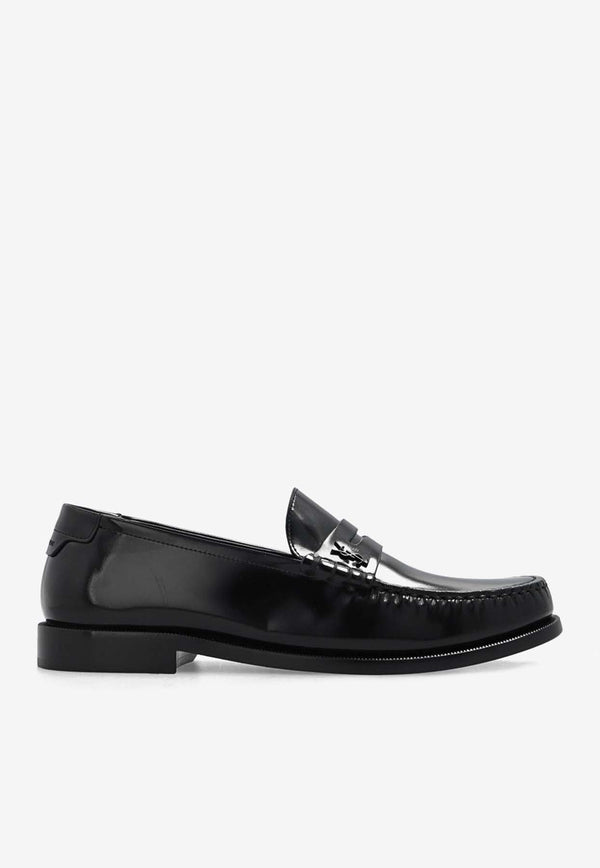 Monogram Penny Loafers in Calf Leather
