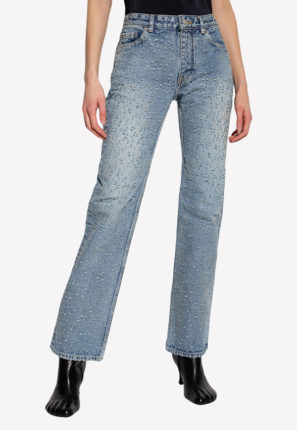 Distressed Slim Jeans