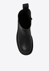 Lug Calf Leather Boots