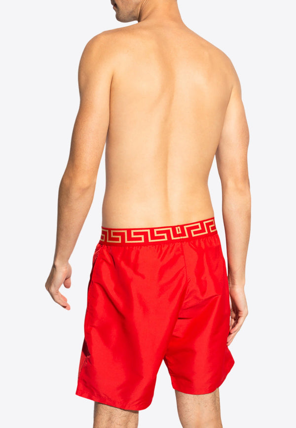 Greca Border Swim Shorts