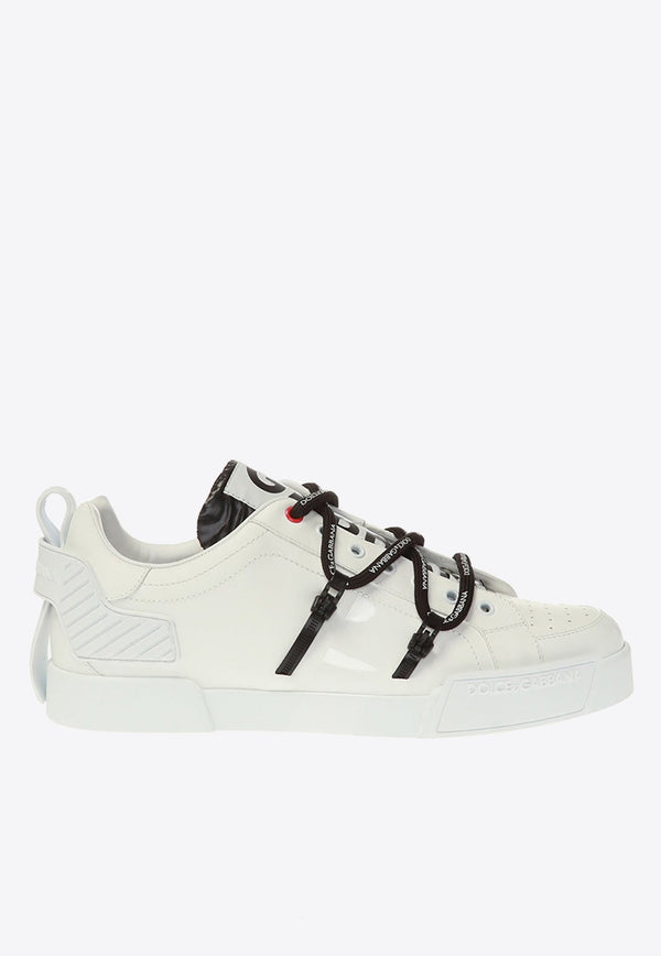 Portofino Leather Low-Top Sneakers