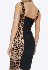 Leopard Print Mini Dress