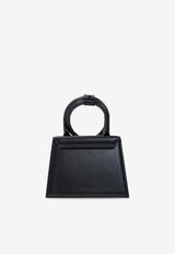 Le Chiquito Leather Top Handle Bag
