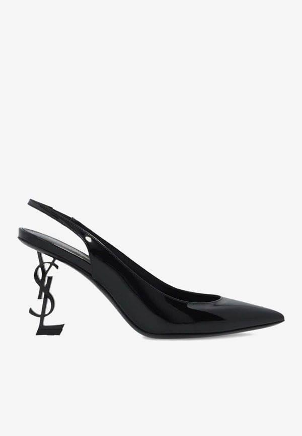 Opyum 85 Slingback Pumps in Patent Leather