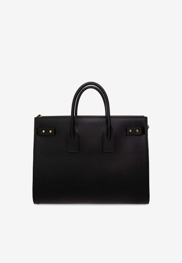 Sac De Jour Top Handle Bag in Leather