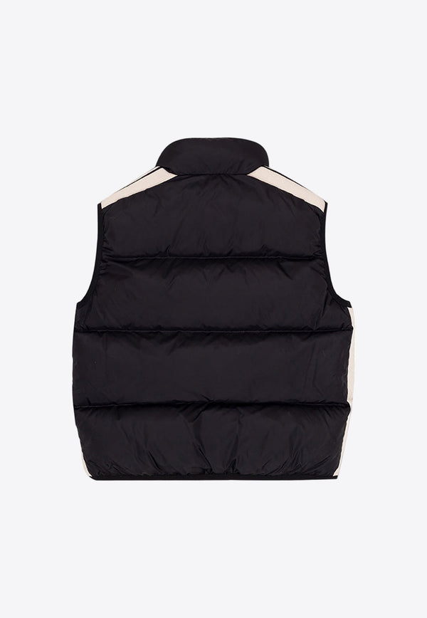 Boys Logo Print Quilted Vest