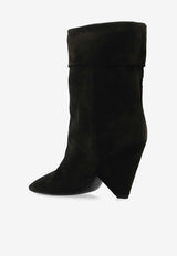 Niki 90 Suede Ankle Boots