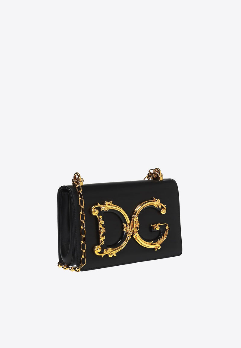 Baroque Logo-Embellishment Crossbody Bag