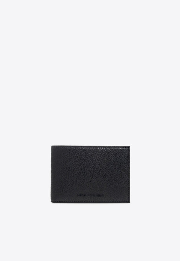 Bi-Fold Leather Wallet and Keyring Set