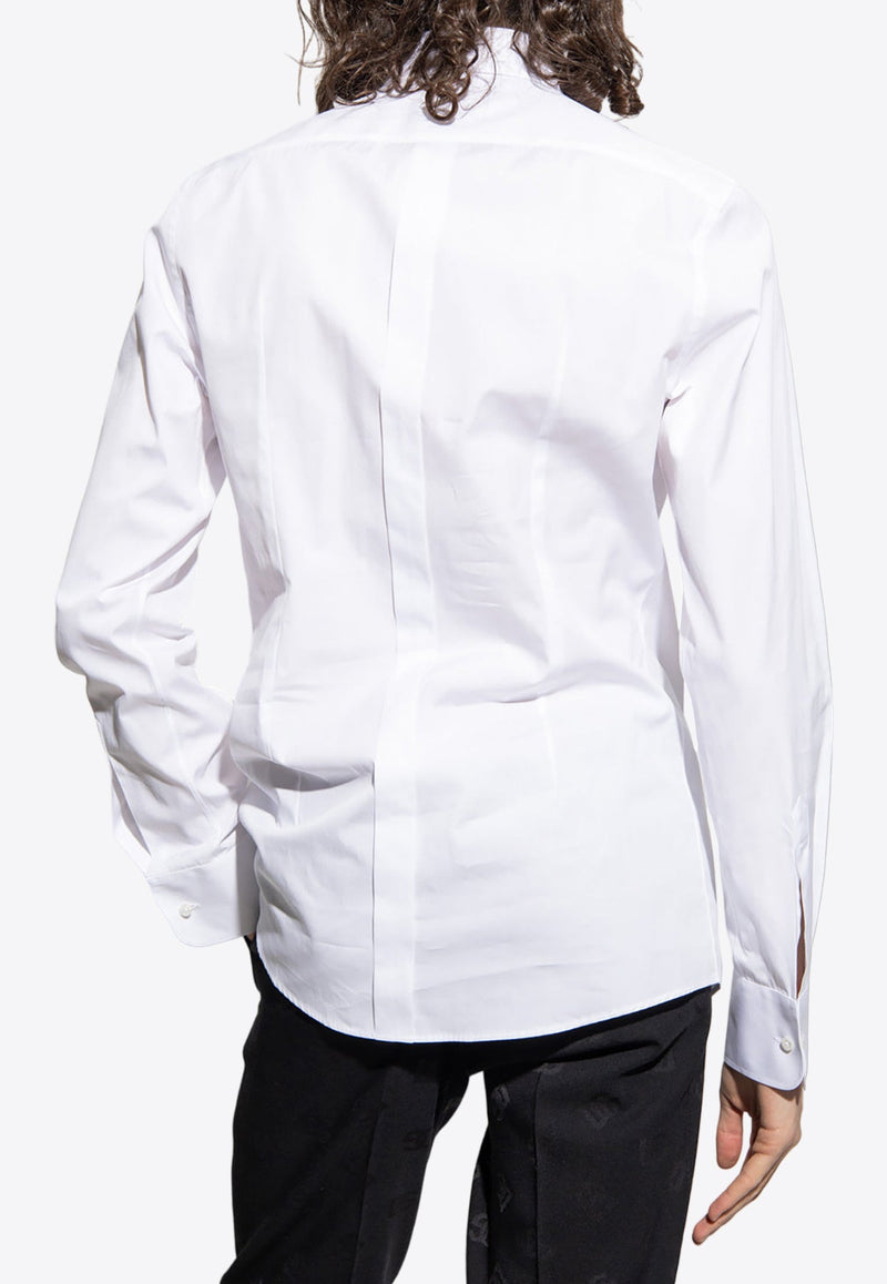 Long-Sleeved Tuxedo Shirt